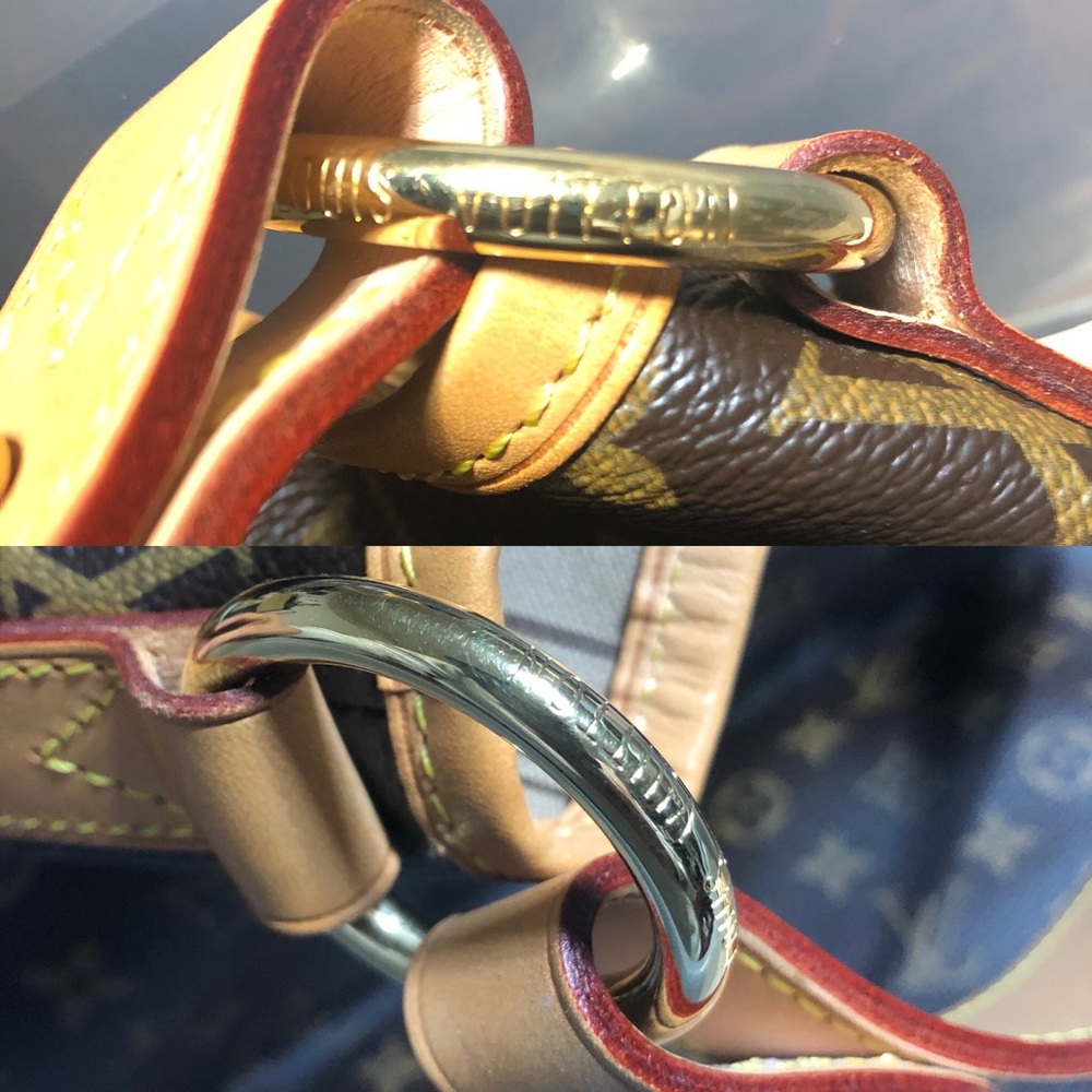 π RARE π DISCONTINUED DELIGHTFUL GM LOUIS VUITTON HUGE HOBO W/ RECEIPT TAGS - Picture 5 of 13
